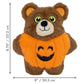 Halloween Snuzzles Pumpkin Bear